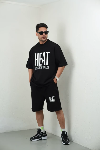 ست مردانه تیشرت و شلوارک HEAT
