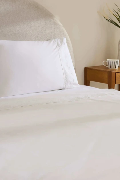 سرویس روتختی دو نفره Karaca Home مدل Ovelin پنبه پلی‌استر
