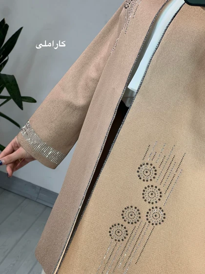 مانتو مجلسی سنگ دوزی