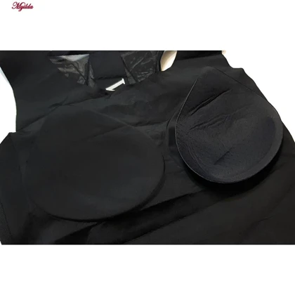 کراپ تاپ زنانه مدل لیزری پشت توری رنگ مشکی کد 5254-5502