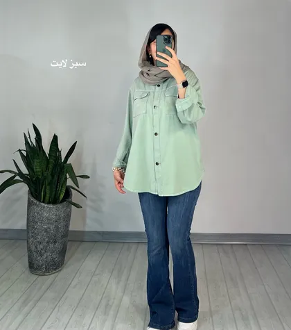 مانتو کتان گردو
