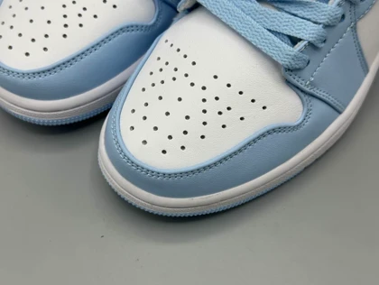 کتانی نایکی ایر جردن 1 لو آیس بلو / Nike AJ1 low Ice Blue