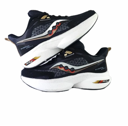 کفش اسپرت مردانه برند ساکونیSaucony مدل اورلایف زیره کربن مشکی کد 175