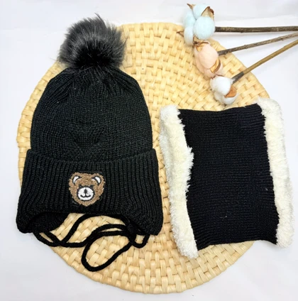 کلاه و شالگردن بچگانه دخترانه و پسرانه