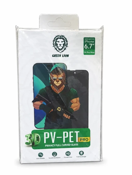 گلس iphone14 pro max گرین لاین مدل Pv-Pet