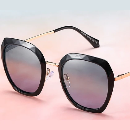 عینک آفتابی زنانه کارن بازار Karen Bazaar مدل CP9616 پلاریزه UV400