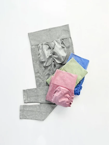 لگ ورزشی سیملس پشت چروک سنگ شور خط‌دار