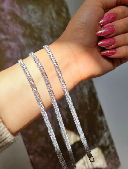 دستبند جواهری تنیسی