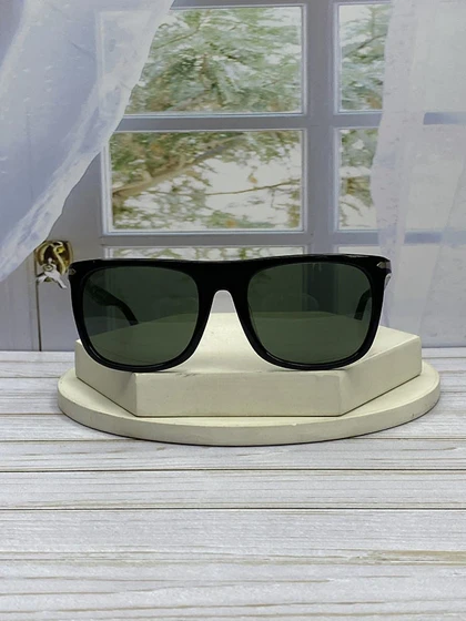 عینک آفتابی پرسول مدل PO3229/S فریم استات کائوچو، عدسی شیشه‌ای UV400 با وضوح دید فوق‌العاده