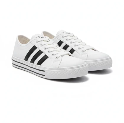 کفش کتانی ونس سه خط سفید کد 	294921