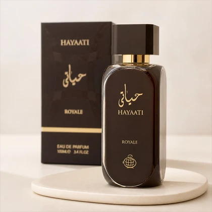 خرید عطر Hayaati Royale فراگرنس ورد؛ ادکلن یونیسکس شرقی و چوبی 100 میلی‌لیتر