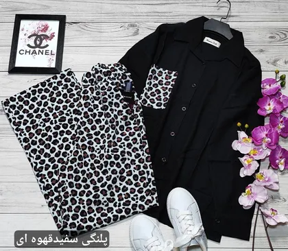 ست ترکیبی شومیزشلوار کد 50169