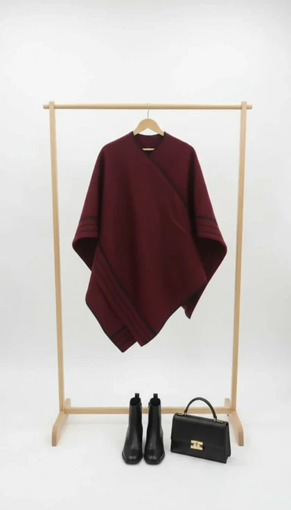 پانچو مخمل مرلوت