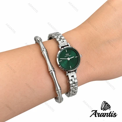 دستبند بنگل سیلور زنانه مدل w-10841