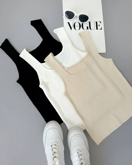 تاپ یقه خشتی کبریتی کد 4038