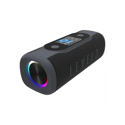 اسپیکر بلوتوثی لولو مدل LEVELO BASSBEAT PORTABLE SPEAKER WITH LED DISPLAY