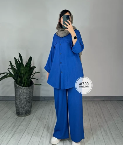 ست مانتو و شلوار شکوه