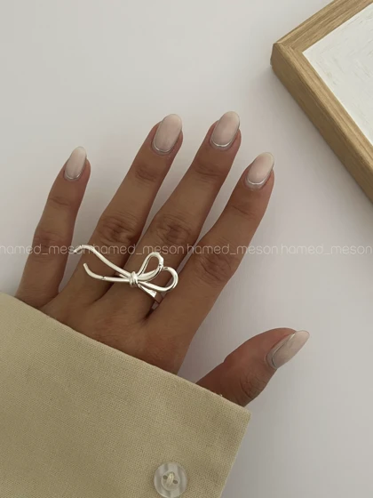 انگشتر نقره ای