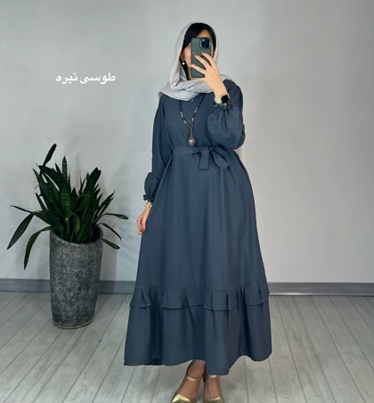 پیراهن مانتویی دل آرا 2