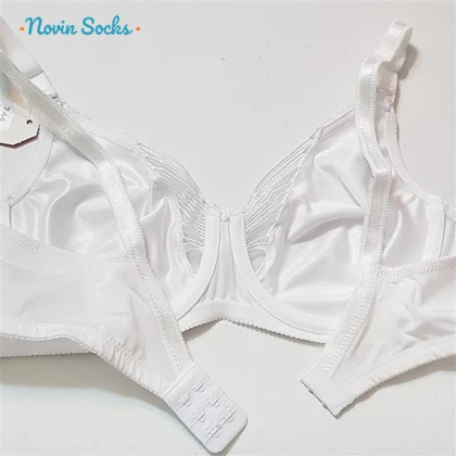 سوتین زنانه لین مدل پرسی فنردار طرح پروانه کد 4680-744