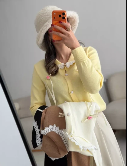 بلوز بافت بانو 3591