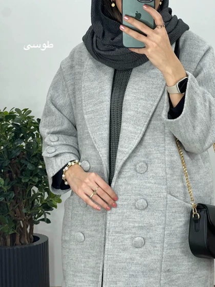 پالتو فوتر آستردار سونیا(ایراد دار)