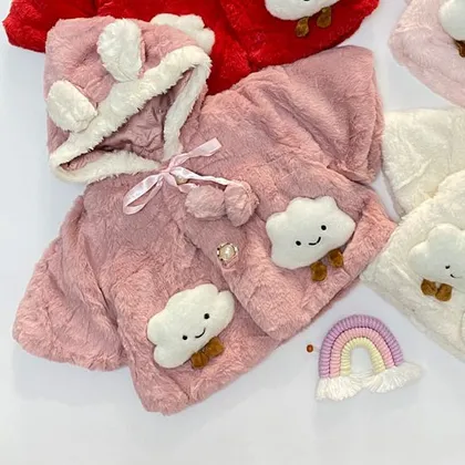 شنل خز نوزادی 3 تا 6 ماه