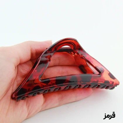 کلیپس دخترانه مدل مثلثی خال‌خالی بزرگ