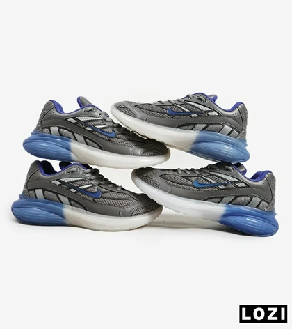 کفش کتانی مردانه طوسی آبی Nike VaporMax