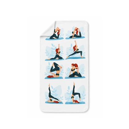 حوله ورزشی مدل Unwind-405D0512 ابعاد 30 در 60 سانتی متر