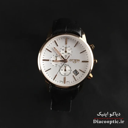ساعت مچی زنانه موتور ژاپن برند سیتیزن مدل Do1296 چرمی