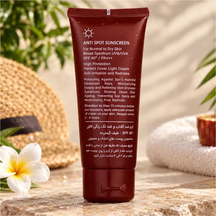 کرم ضد آفتاب رنگی لافارر مناسب پوست خشک و معمولی با SPF40 حجم 40ml