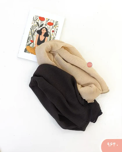 شال پلیسه نواردوزی 9640