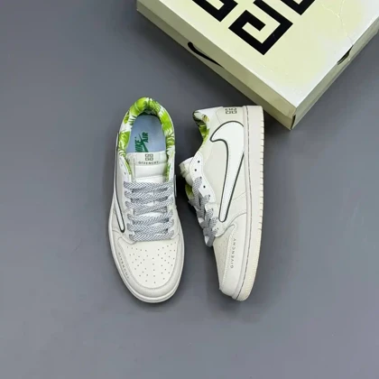 کفش نایک ایر جردن وان لو تراویس اسکات ژیوانشی Nike Air Jordan 1 Low Travis Scott Givenchy