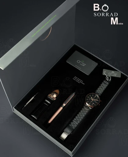 باکس هدیه مردانه رز متالیک | Rose Metallic Gift Box