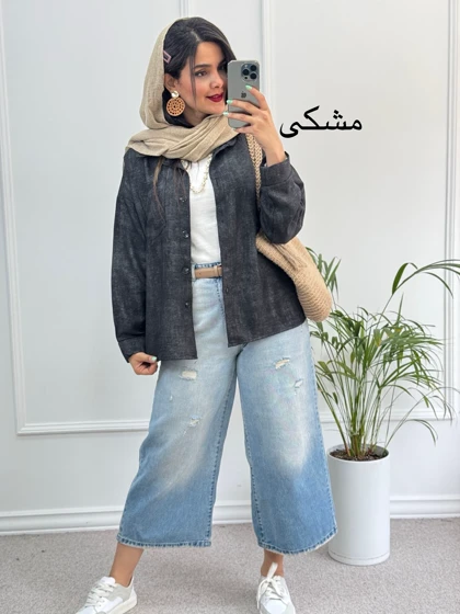 مانتو شومیزی ترمه