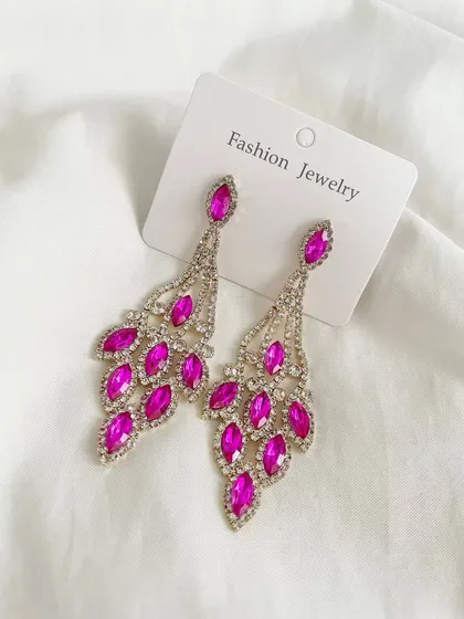 گوشواره طرح جواهر