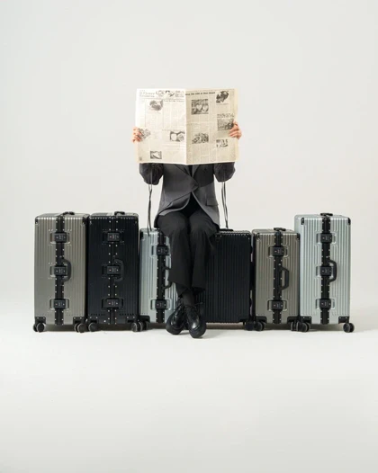 ست چمدان مدل Rose Merry RL-318-3S_D.Grey