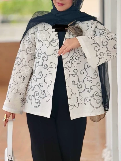 مانتو زنانه مدل سپیدار