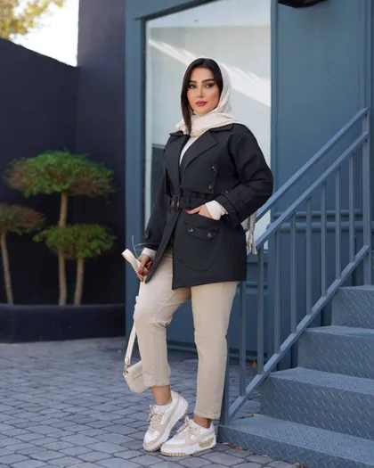 بارانی مدل سانتانا کد 3345