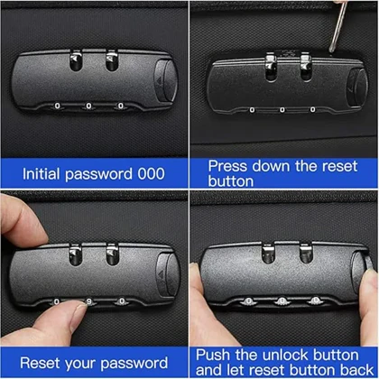 کیف بادی بگ اورجینال بنج مدل BANGE - BG22085 + قفل ضد سرقت