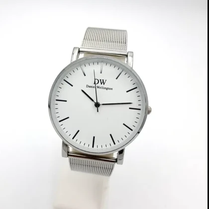 ساعت مچی دنیل ولینگتون سفید حصیری مردانه