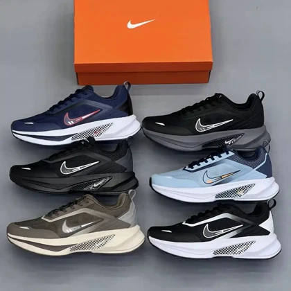 کفش نایک ایر زوم پگاسوس 2 مشکی طوسی Nike Air Zoom Pegasus 2 Black Grey