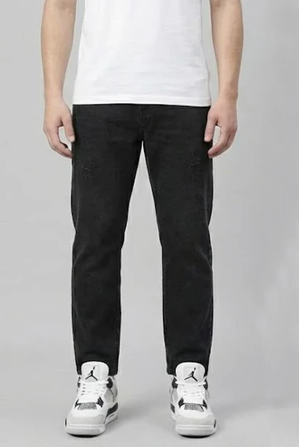 شلوار جین مام مردانه سنگ شور با کیفیت SM232