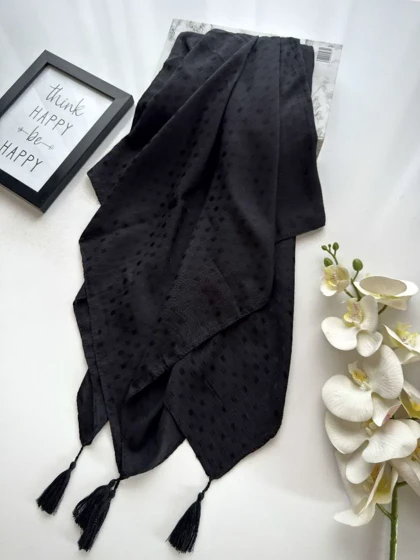 روسری نخی پارچه اشکی کد 255
