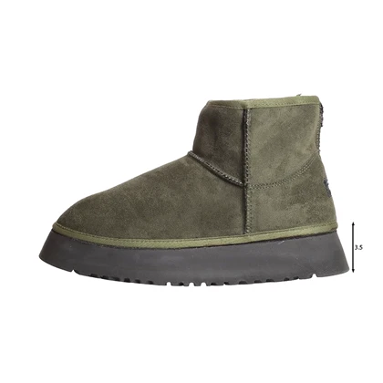 نیم بوت مدل UGG-یشمی کد 1555