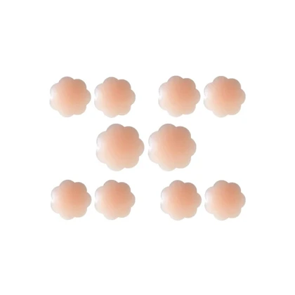 چسب سینه مدل سیلیکونی نیپل 10 عددی