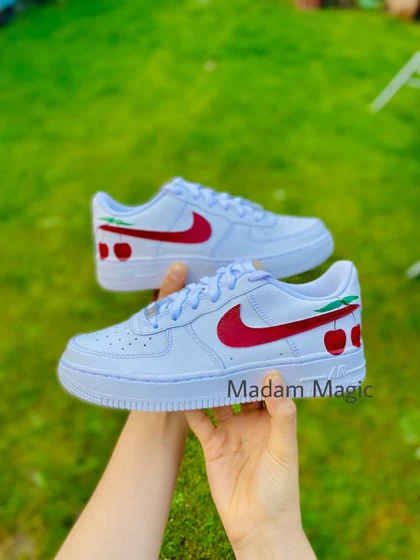 کفش ایرفورس کاستوم طرح نایک Sneakers Handmade Shoes کد 258118