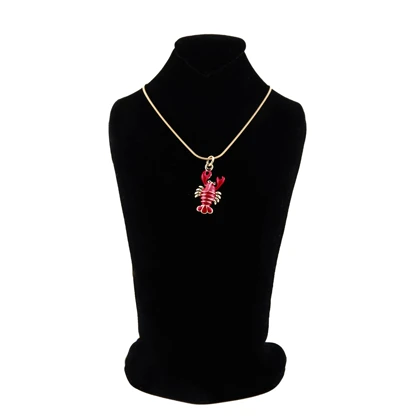 گردنبند دخترانه فانتزی مدل خرچنگ