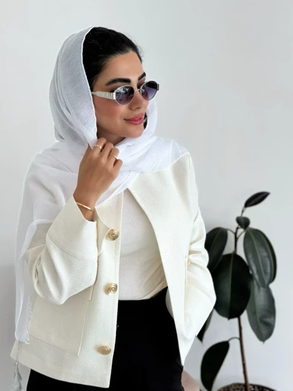 شال پلیسه تیغ ماهی دخترانه(تحویل فوری) موجود در انبار 4 عدد